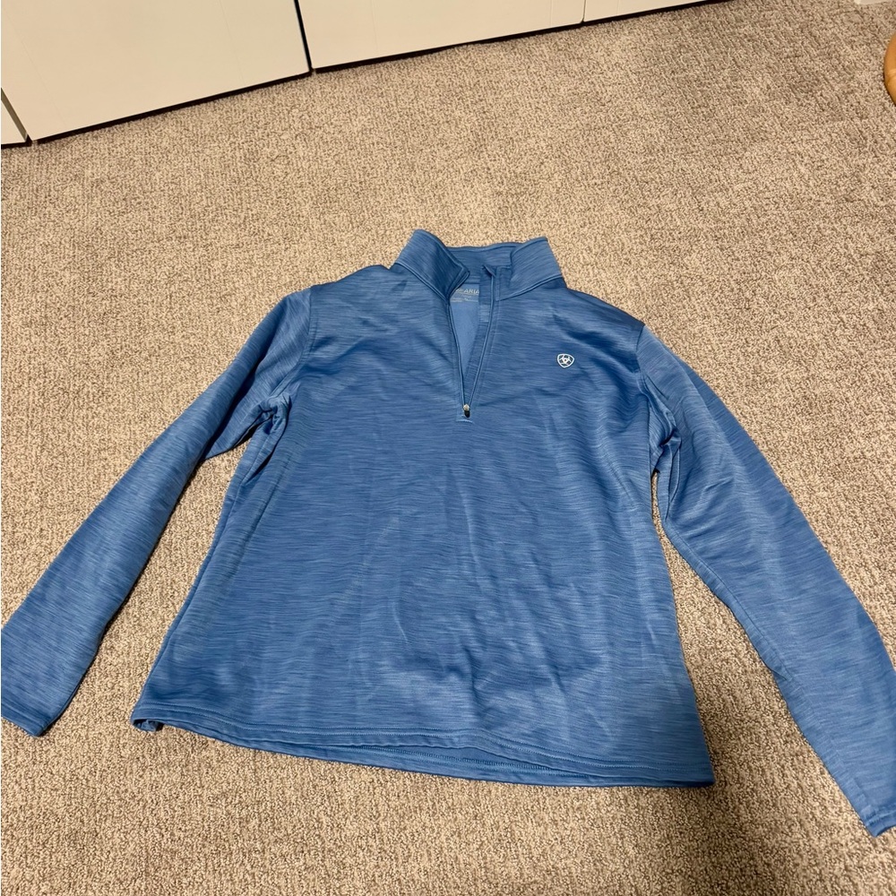 Ariat Blue Performance Quarter-Zip